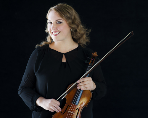 Violinist Carissa Klopoushak